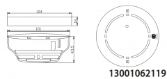 <b>1.1.1 JTY- -G GM M- - LD3000E N/A 點(diǎn)型光 電感煙火災(zāi)探測(cè)器 （編碼型）</b>