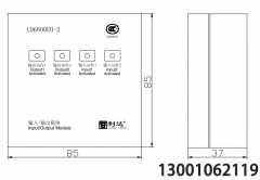 <b>LD 6800ED- -2 2 輸入/ / 輸出 模塊</b>