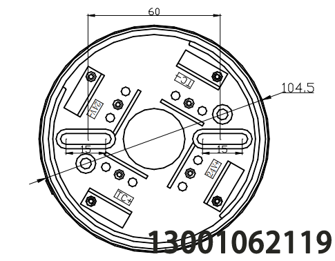 ES10E可燃?xì)怏w探測器底座