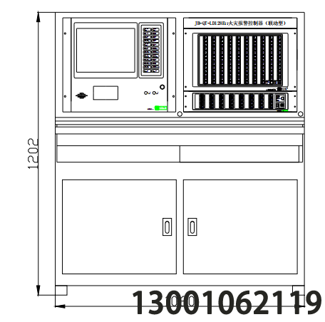 利達(dá)華信立柜主機(jī) JB-QT-LD128EⅡ 火災(zāi)報警控制器(聯(lián)動型)