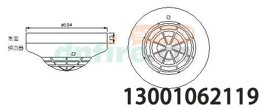 JTF-GDF/LD3200E結(jié)構(gòu)與安裝尺寸圖