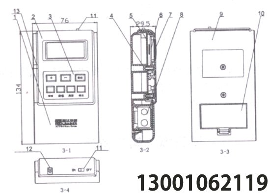LD128EN-100電子編碼器結(jié)構(gòu)圖